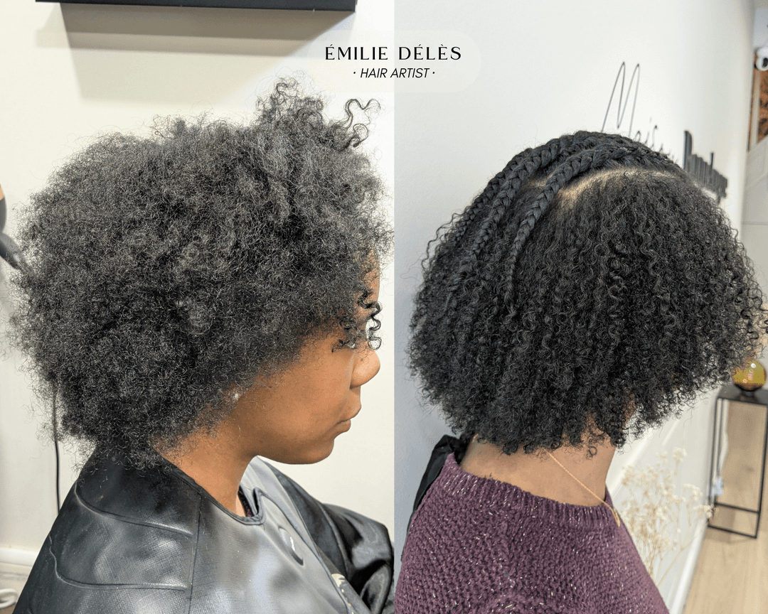 Spécialiste des cheveux lisses, bouclés, frisés et crépus, fin et épais. Coloriste visagiste • Balayages • Mariages • Tarifs égalitaires