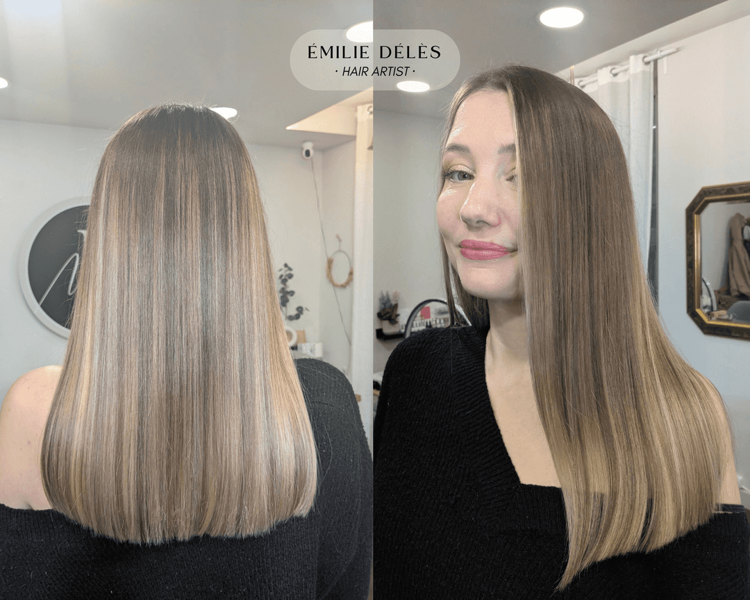Spécialiste des cheveux lisses, bouclés, frisés et crépus, fin et épais. Coloriste visagiste • Balayages • Mariages • Tarifs égalitaires