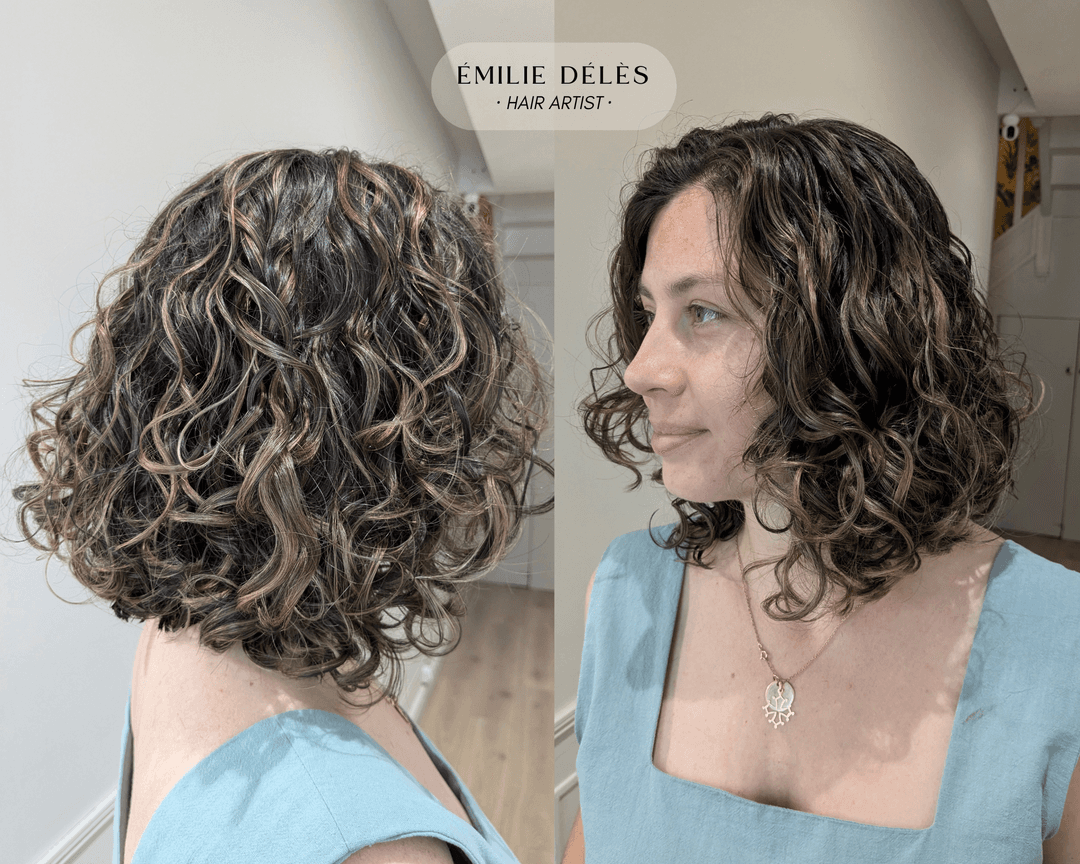 Spécialiste des cheveux lisses, bouclés, frisés et crépus, fin et épais. Coloriste visagiste • Balayages • Mariages • Tarifs égalitaires